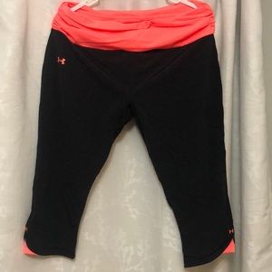 Women’s Under Armour fitted Capri workout pants